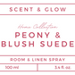 Peony & Blush Suede Room & Linen Spray